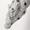Pulsera Panthere de Cartier, con pavé