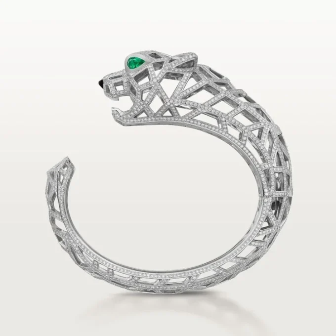 Pulsera Panthere de Cartier, con pavé