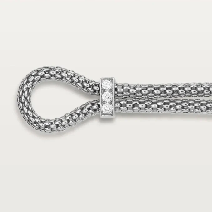 Pulsera Panthere de Cartier, con pavé