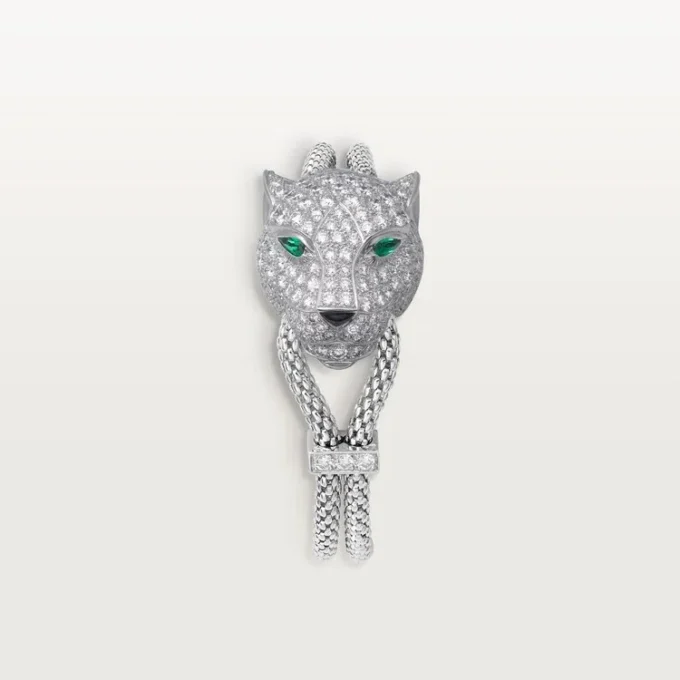 Pulsera Panthere de Cartier, con pavé