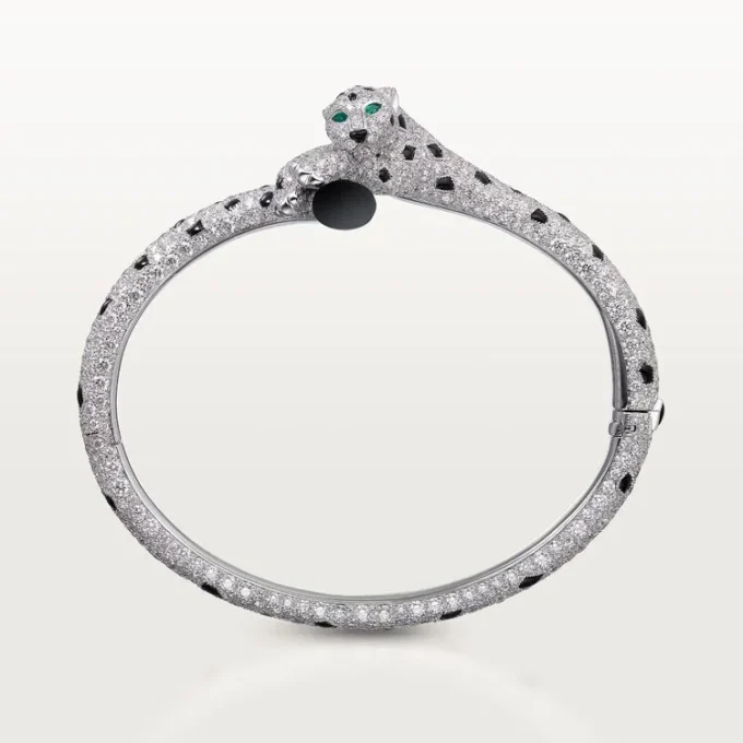 Pulsera Panthere de Cartier, con pavé