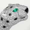Pulsera Panthere de Cartier, con pavé