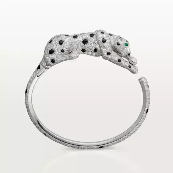 Pulsera Panthere de Cartier, con pavé