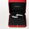 Pulsera Panthere De Cartier, laca negra, pavé