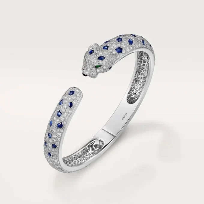 Pulsera Panthere de Cartier, modelo mediano, pavé