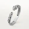 Pulsera Panthere de Cartier, modelo mediano, semipavé