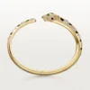 Pulsera Panthere de Cartier, modelo mediano, semipavé