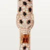 Pulsera Panthere de Cartier, modelo mediano, semipavé