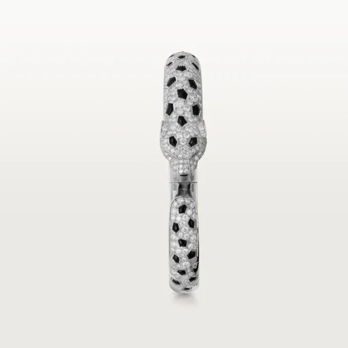 Pulsera Panthere de Cartier, modelo mediano, semipavé