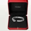 Pulsera Panthere de Cartier, modelo mediano, semipavé