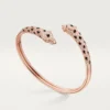 Pulsera Panthere de Cartier, modelo pequeño, semipavé
