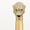 Pulsera Panthere de Cartier, modelo pequeño, semipavé