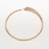 Pulsera Panthere de Cartier, modelo pequeño, semipavé