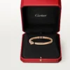 Pulsera Panthere de Cartier, modelo pequeño, semipavé