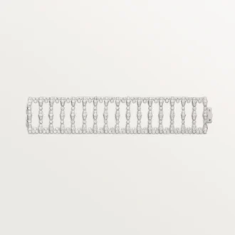 Pulsera Pluie De Cartier – Oro blanco, diamantes – Cartier