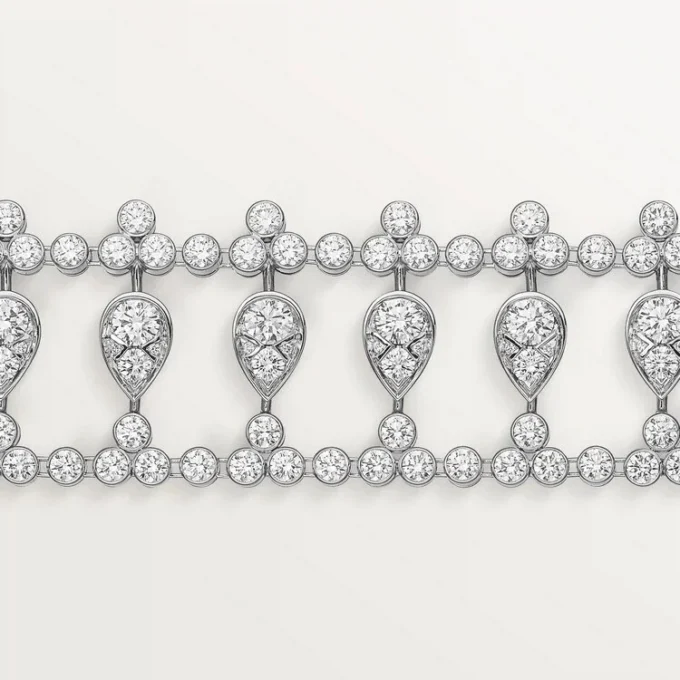 Pulsera Pluie De Cartier, diamantes