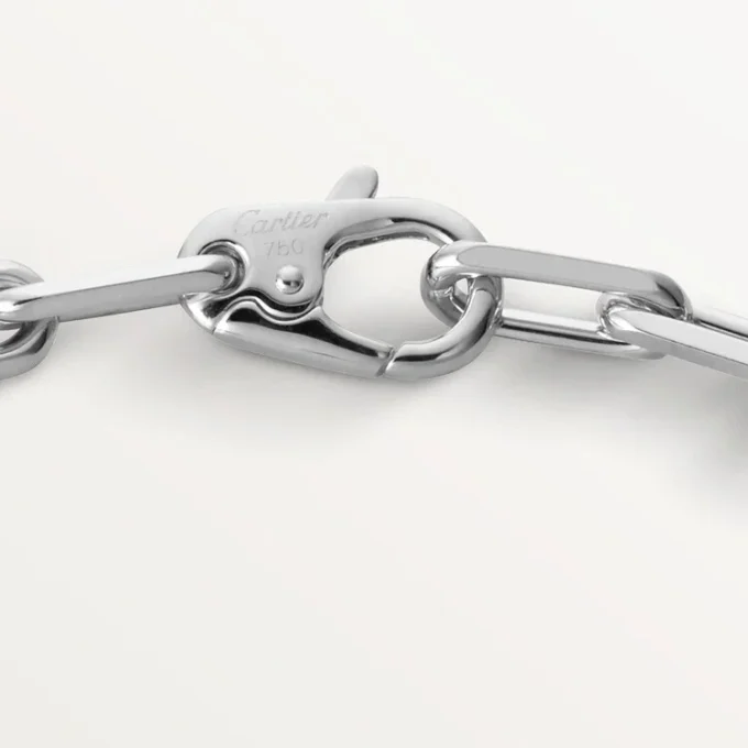 Pulsera Santos de Cartier, cadena, modelo mediano