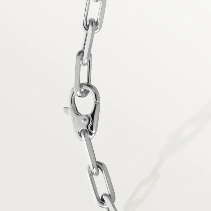 Pulsera Santos de Cartier, cadena, modelo mediano