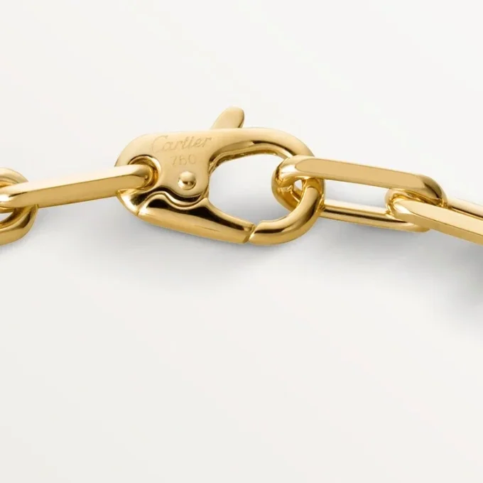 Pulsera Santos de Cartier, cadena, modelo mediano