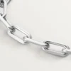Pulsera Santos de Cartier, cadena, modelo mediano
