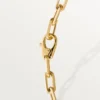 Pulsera Santos de Cartier, cadena, modelo mediano