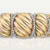 Pulsera Tressage de Cartier Libre, diamantes