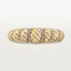 Pulsera Tressage de Cartier Libre, diamantes