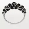 Pulsera Tressage de Cartier Libre, obsidiana, diamantes