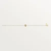 Pulsera Trinity, con cadena, 1 diamante