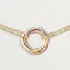 Pulsera Trinity, con cadena