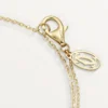 Pulsera Trinity, con cadena, diamantes
