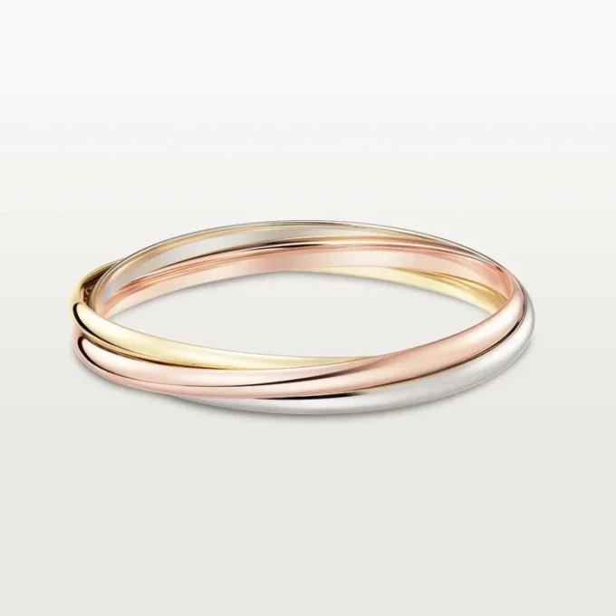 Pulsera Trinity en oro tricolor, modelo clásico | Cartier EE. UU.