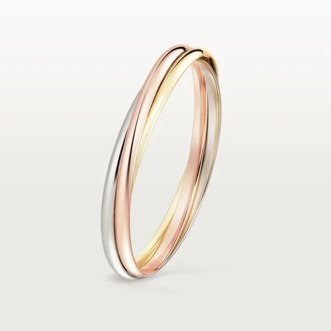 Pulsera Trinity en oro tricolor, modelo clásico | Cartier EE. UU.