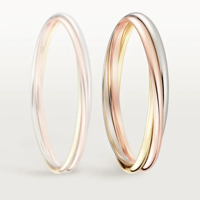Pulsera Trinity en oro tricolor, modelo clásico | Cartier EE. UU.