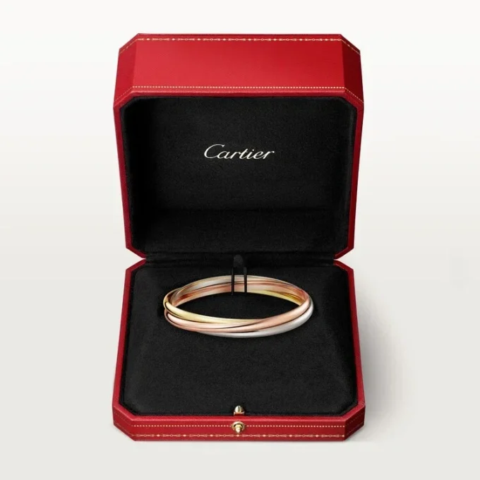 Pulsera Trinity en oro tricolor, modelo clásico | Cartier EE. UU.
