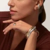 Pulsera Trinity, laca, diamantes