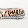 Pulsera Trinity, laca, diamantes