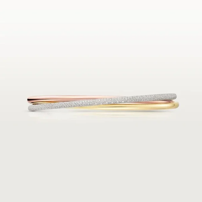 Pulsera Trinity, modelo pequeño, semipavé