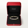 Pulsera Trinity, modelo pequeño, semipavé