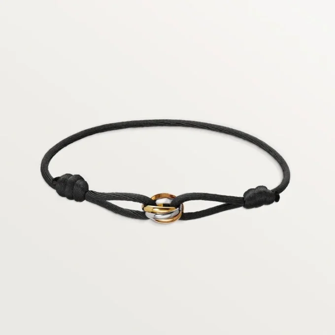 Pulsera Trinity – Oro blanco, oro amarillo, oro rosa – Cartier