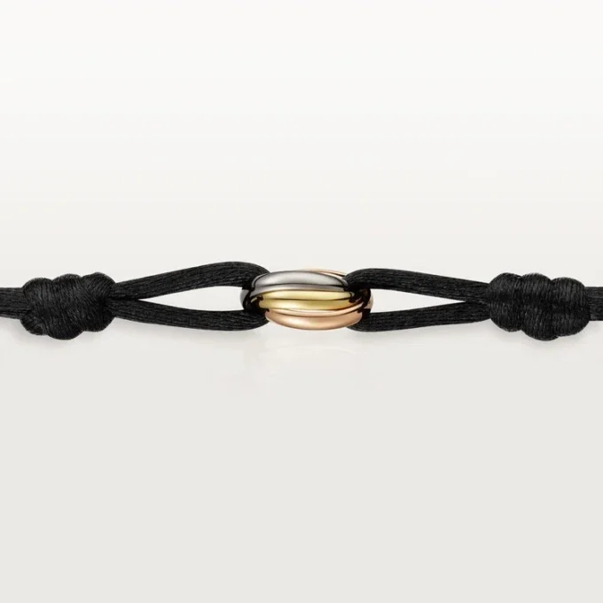 Pulsera Trinity – Oro blanco, oro amarillo, oro rosa – Cartier