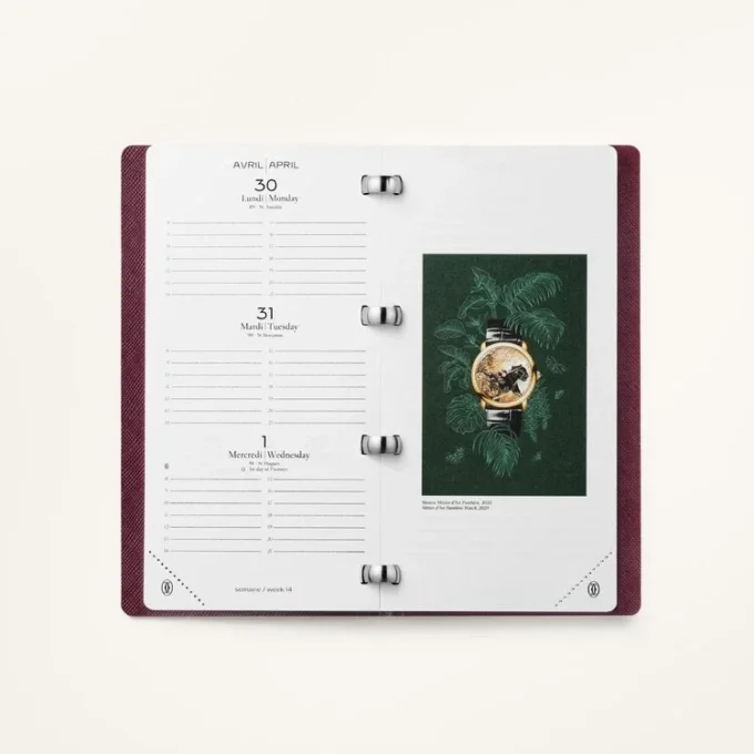 Recambio para agenda Cartier, papel